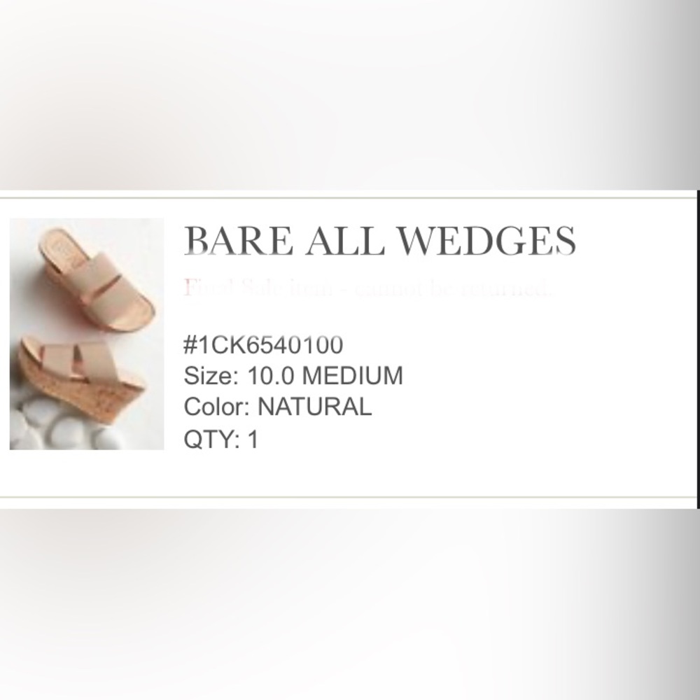 Soft Surroundings wedges
